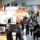 Food Show guests peruse the event marketing trade show stalls