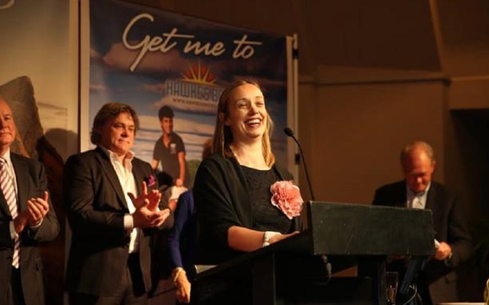 Hawkes Bay Tourism Awards Podium