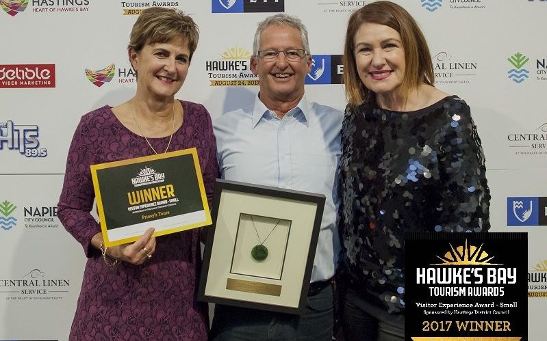 Marketing Consultancy Helps Prinsys Tours Win Hawkes Bay Tourism Award