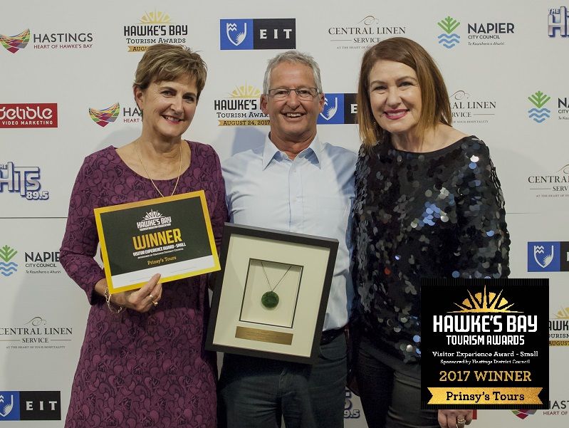 Marketing Consultancy Helps Prinsys Tours Win Hawkes Bay Tourism Award