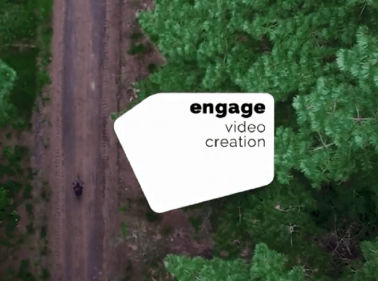 Brand marketing - engage video creation logo