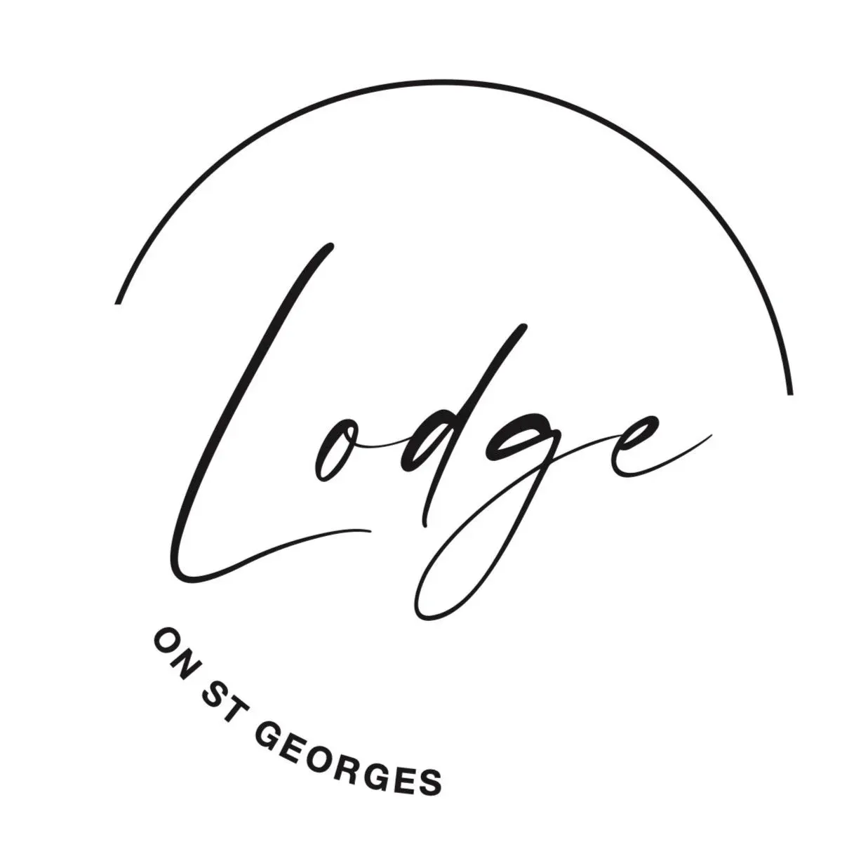 Lodge on St Georges logo