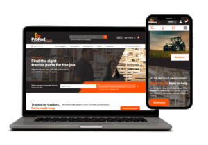 A screenshot of the ProPart website